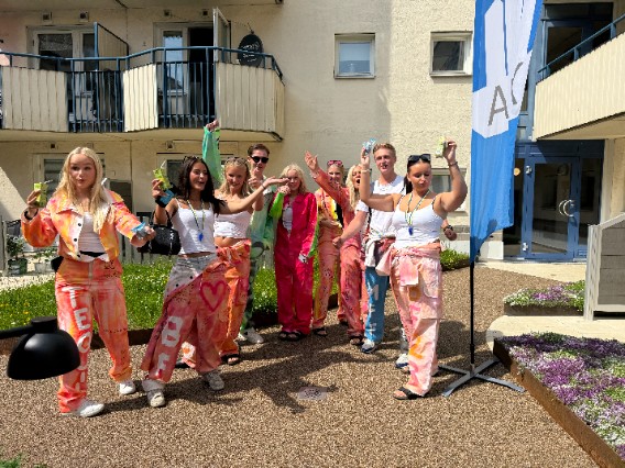 Delar av klass Bf23 från Drottning Blankas gymnasieskola