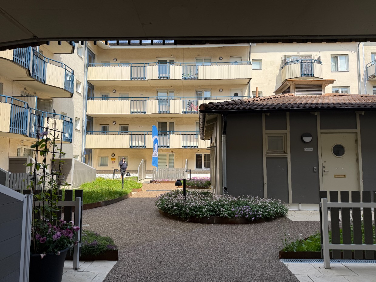 Efter bild på nya gården.