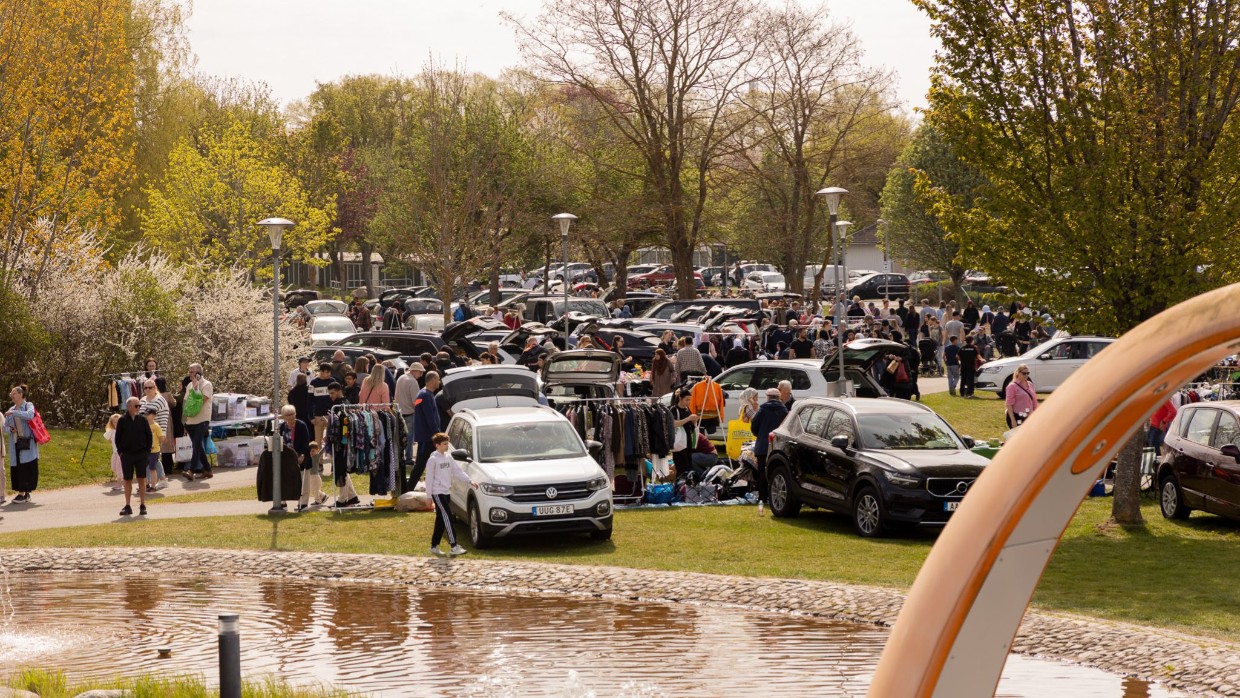 Bilder över bakluckeloppisen