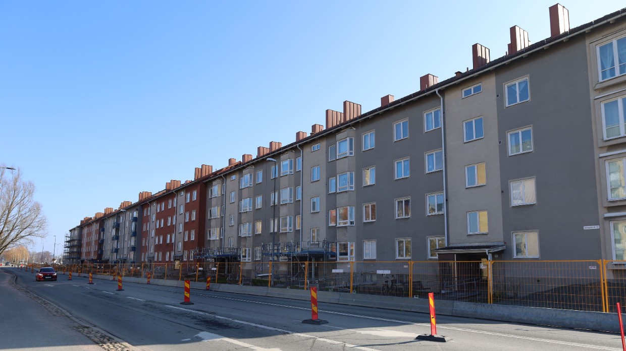 Bild över Valthornet - ABK:s första hus som nu renoveras