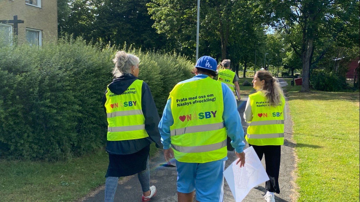Ökad närvaro på centrat av ABK:s personal när kontoret flyttat in